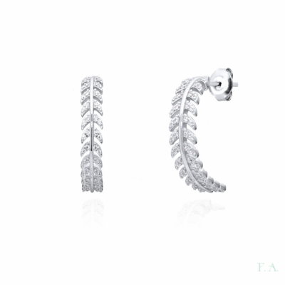 Earrings FA with Zirconias 1