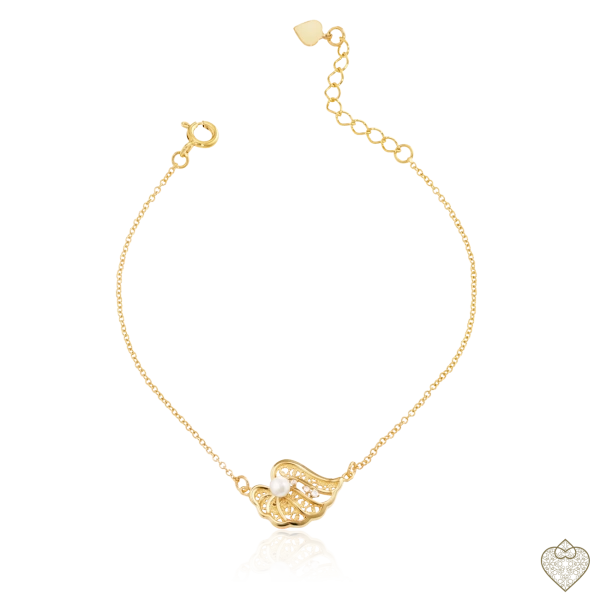 Pulseira Filigrana Saudade Coração 2
