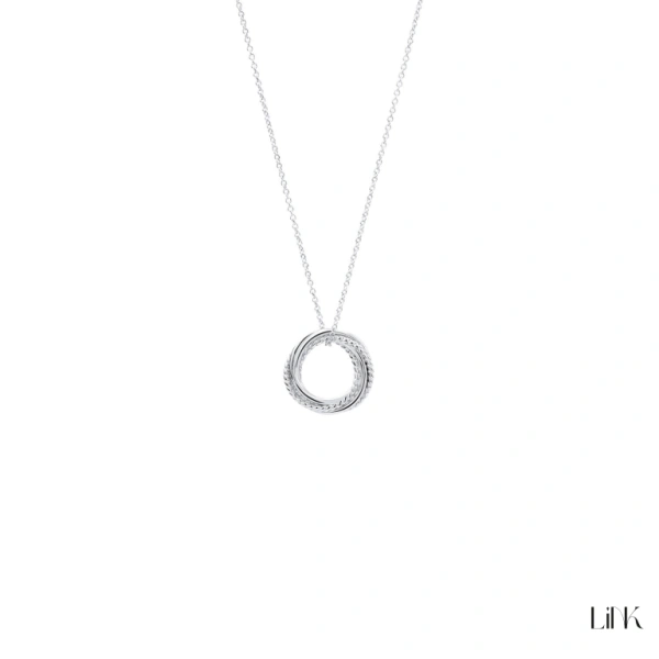 Colar Link com Zircónias 1