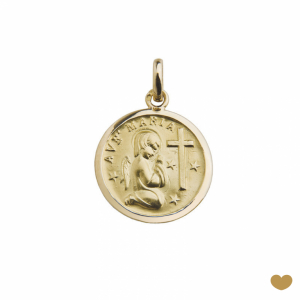 Medalha Anjo Passion Gold 19.2k 1