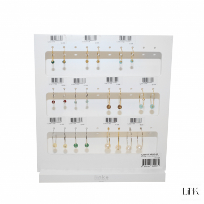 KIT LINK -  11 X 2 AROS C/ PIEDRA - 22 UNIDADES 1
