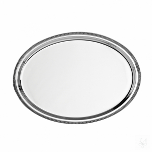 Oval Tray - Model Impero - 45x34cm - Without Handles 1