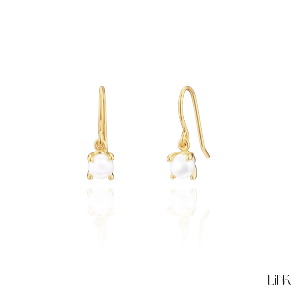 Earrings Link Golden 2