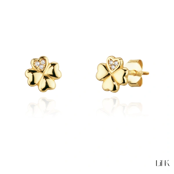 Earrings Link Clover 1