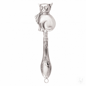 Baby Rattle - Mod. Cat with Lace 1