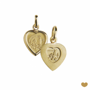 Medalha Dupla Passion Gold 19.2k 1