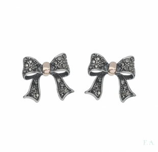 Earrings FA Marcasite - Flower 1