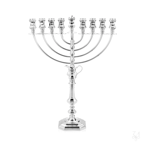 Menorah - Mod.Ottagonale, 9 Lights 2