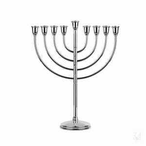 Menorah Small - Mod. Tel Aviv, 9 Lights 1