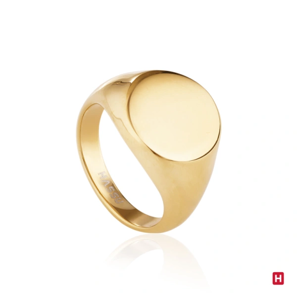 Ring Hassu Signet Golden 1