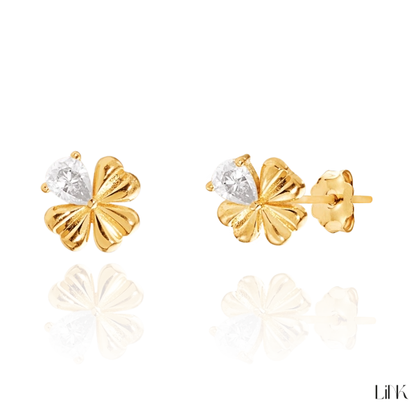 PENDIENTES LINK  - TREBOL 2