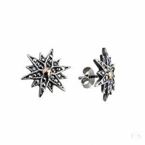 Studs FA Marcasite - Star 1