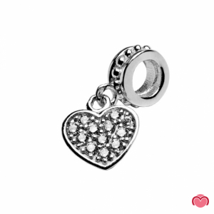 Charm SMW Coração Brilhante 1