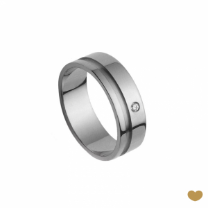 Aliança Passion Gold 19.2k - 7 mm 1