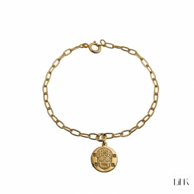 Bracelet Link Misty Style Golden - La Catrina 1