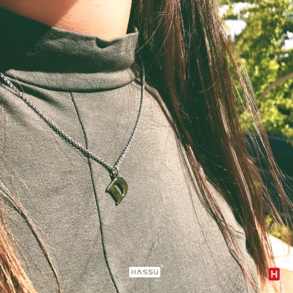 Necklace Hassu - Letter D 3