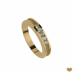 Anel Passion Gold 9k 1