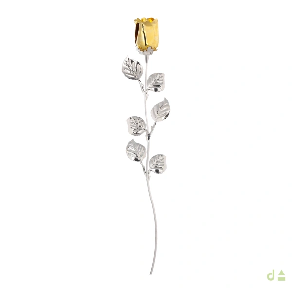BIBELOT ROSA AMARILLA 30CM 1