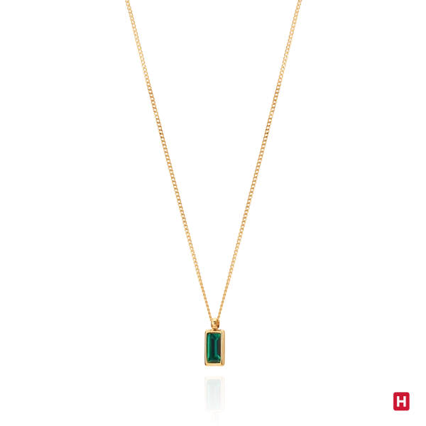 Colar Hassu Golden - Green 2
