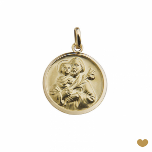 Medalha São José Passion Gold 19.2k 1