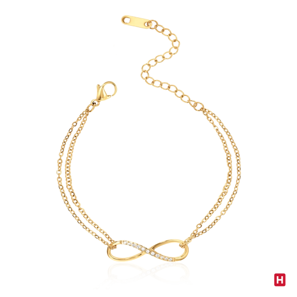 Pulseira Hassu Infinito Golden 2
