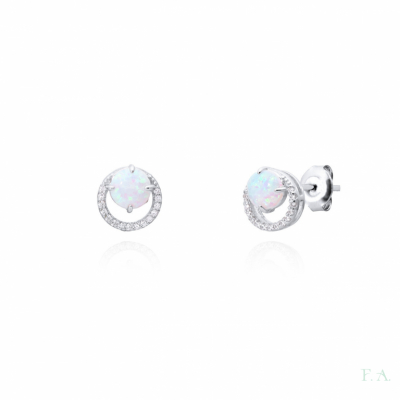 Earrings FA with Zirconias 1