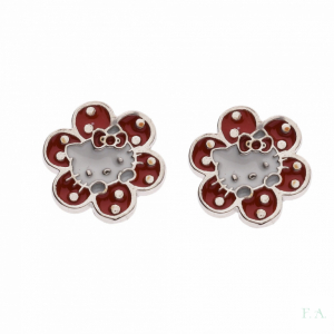 PENDIENTES EN PLATA FLOWER 1