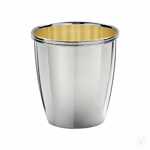 Baby Cup "Bordato", H.-6cm, Gold Plated 1