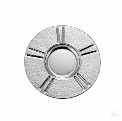 Kiddush Plate - Mod. Zurich D.16cm 2