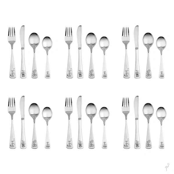 KIT 6 UNIDADES - CUBIERTOS INFANTILES 1