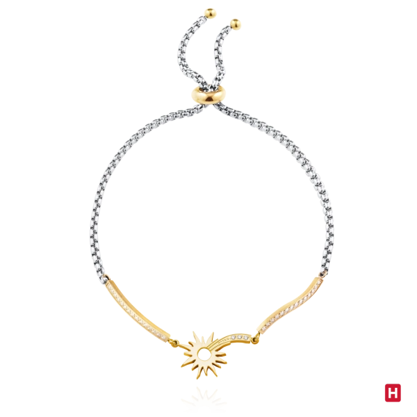 Bracelet Hassu Golden - Sun 2