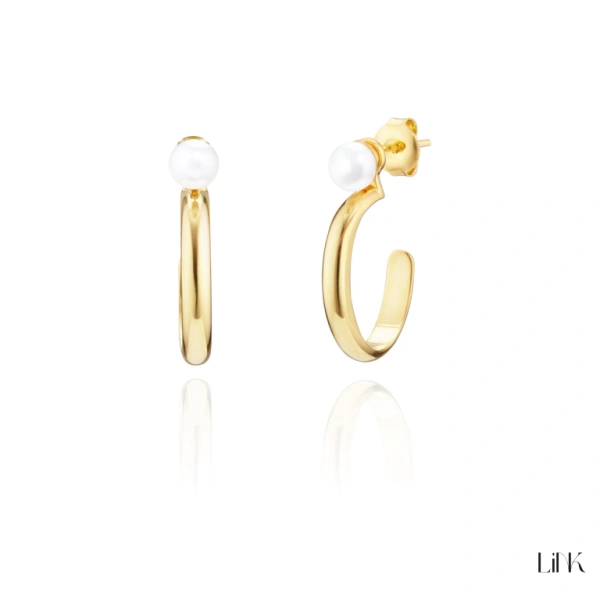 Earrings Link Golden 1