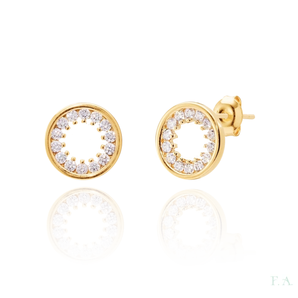 Earrings FA with Zirconias 2