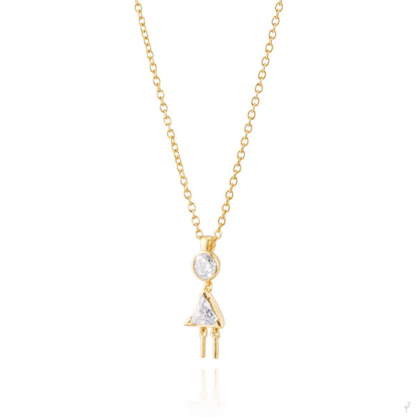Colar Link - Menina - Branco 1