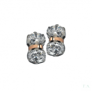 Earrings FA Marcasite - Zirconia 1