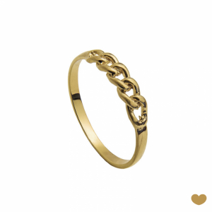 Anel Barbela Passion Gold 19.2k 1