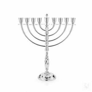 Menorah - Mod. Torciglione, 9 Lights 1