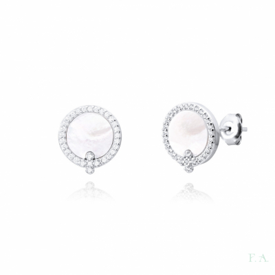 Earrings FA with Zirconias 1