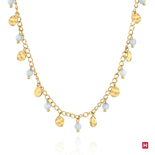Colar Hassu Golden Blue 1