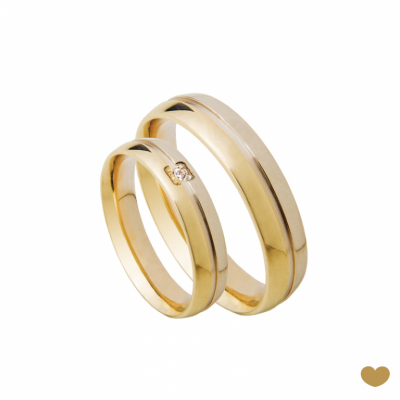 Aliança Passion Gold 9k - 4.5 mm 2