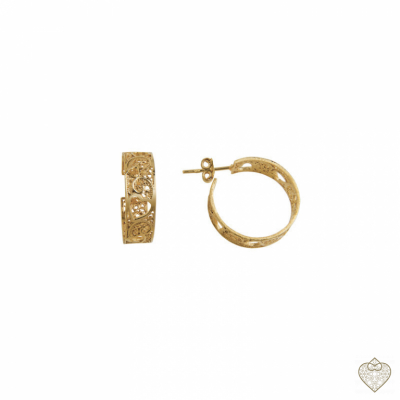 Hoops Filigree Earrings Saudade 1