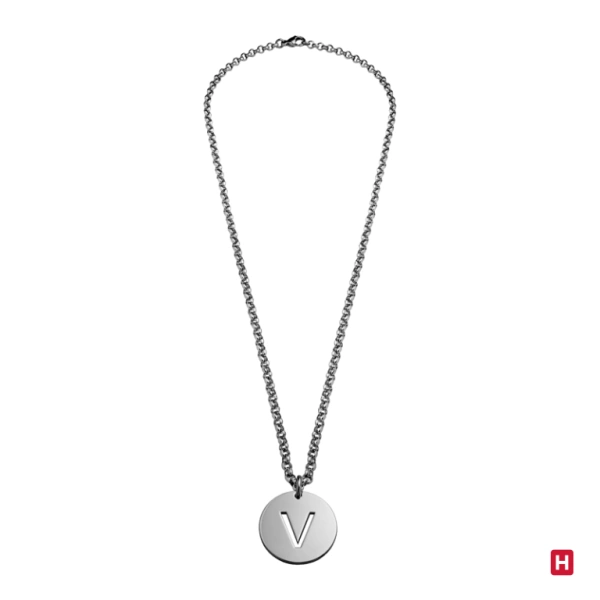 Necklace Hassu - Letter V 2