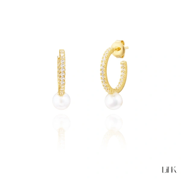 Earrings Link Golden 1
