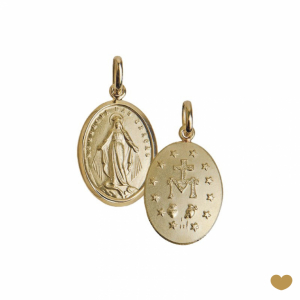 Medalha Dupla Passion Gold 19.2k 1