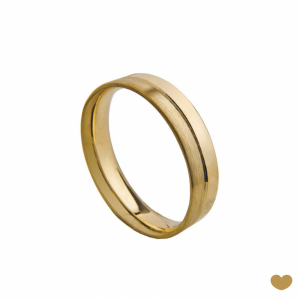 Aliança Passion Gold 19.2k - 4.5 mm 1