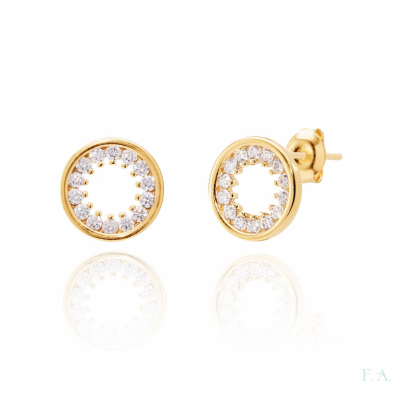 Earrings FA with Zirconias 1