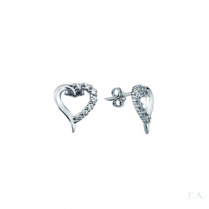 Earrings FA with Zirconias 1