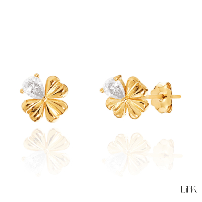 PENDIENTES LINK  - TREBOL 1
