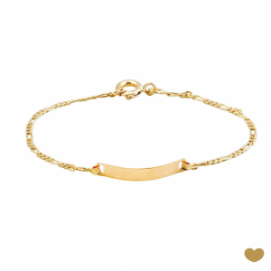 Pulseira Chapa Passion Gold 19.2k 1