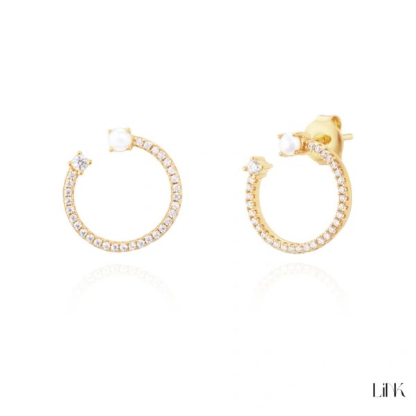Earrings Link Golden 1